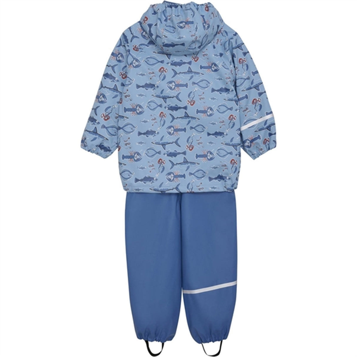 CeLaVi Regn Set Aop Federal Blue 4