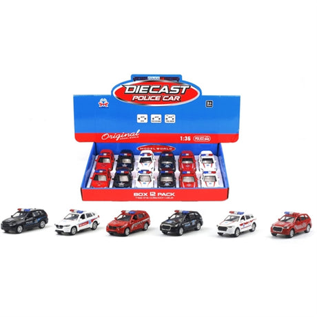 Magni Politibil Pull Back Black