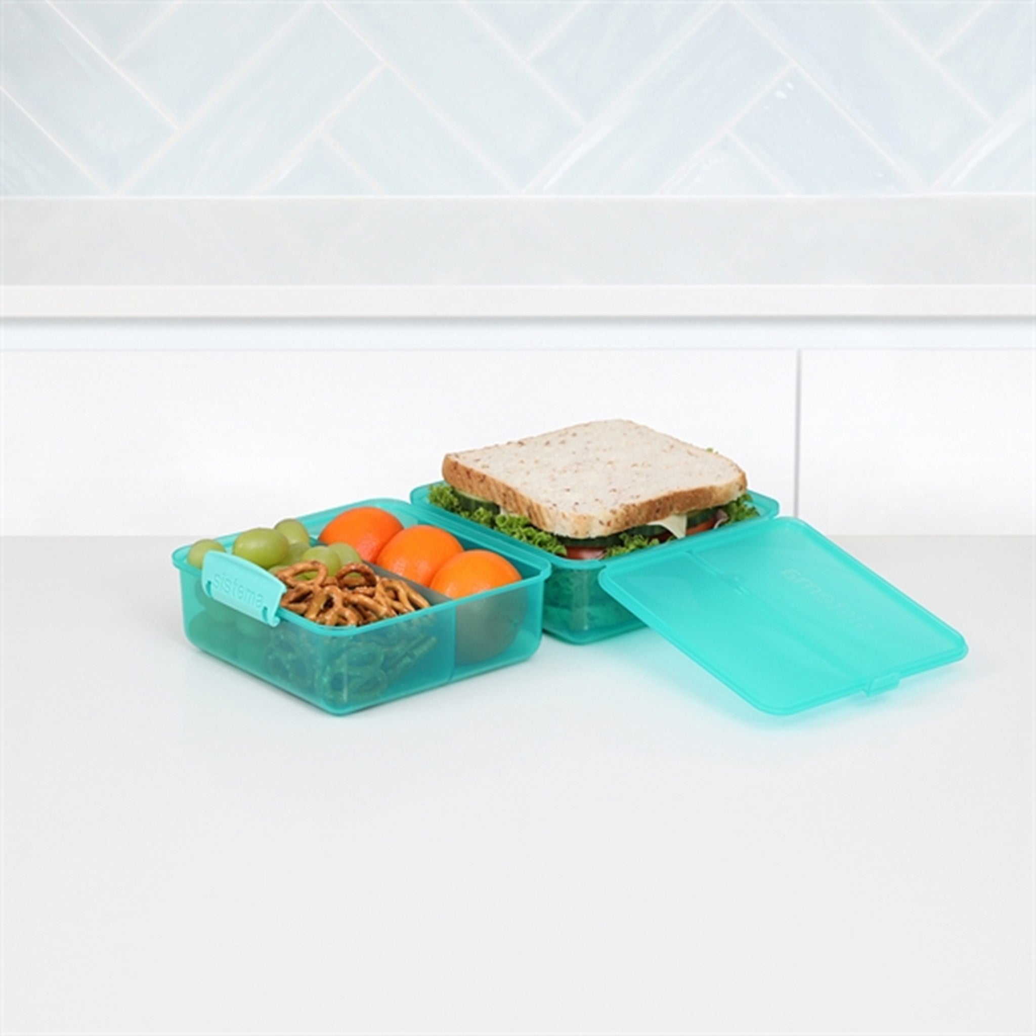 Sistema Lunch Cube Lunchlåda 1,4 L Teal 3