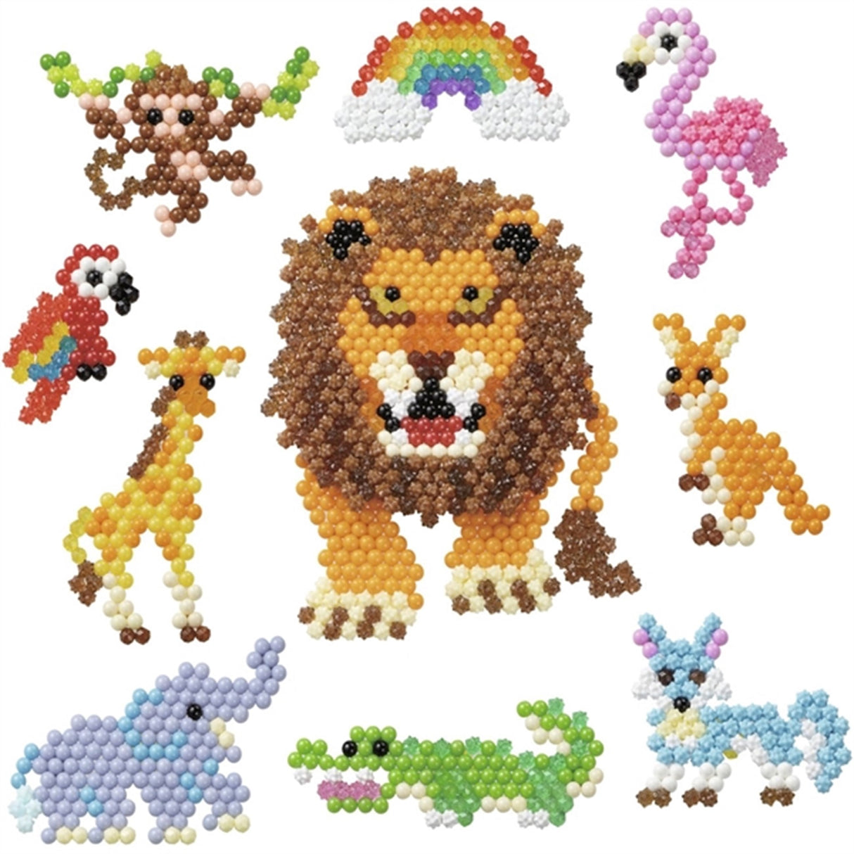 Aquabeads Wild Safari Scene Bead Set