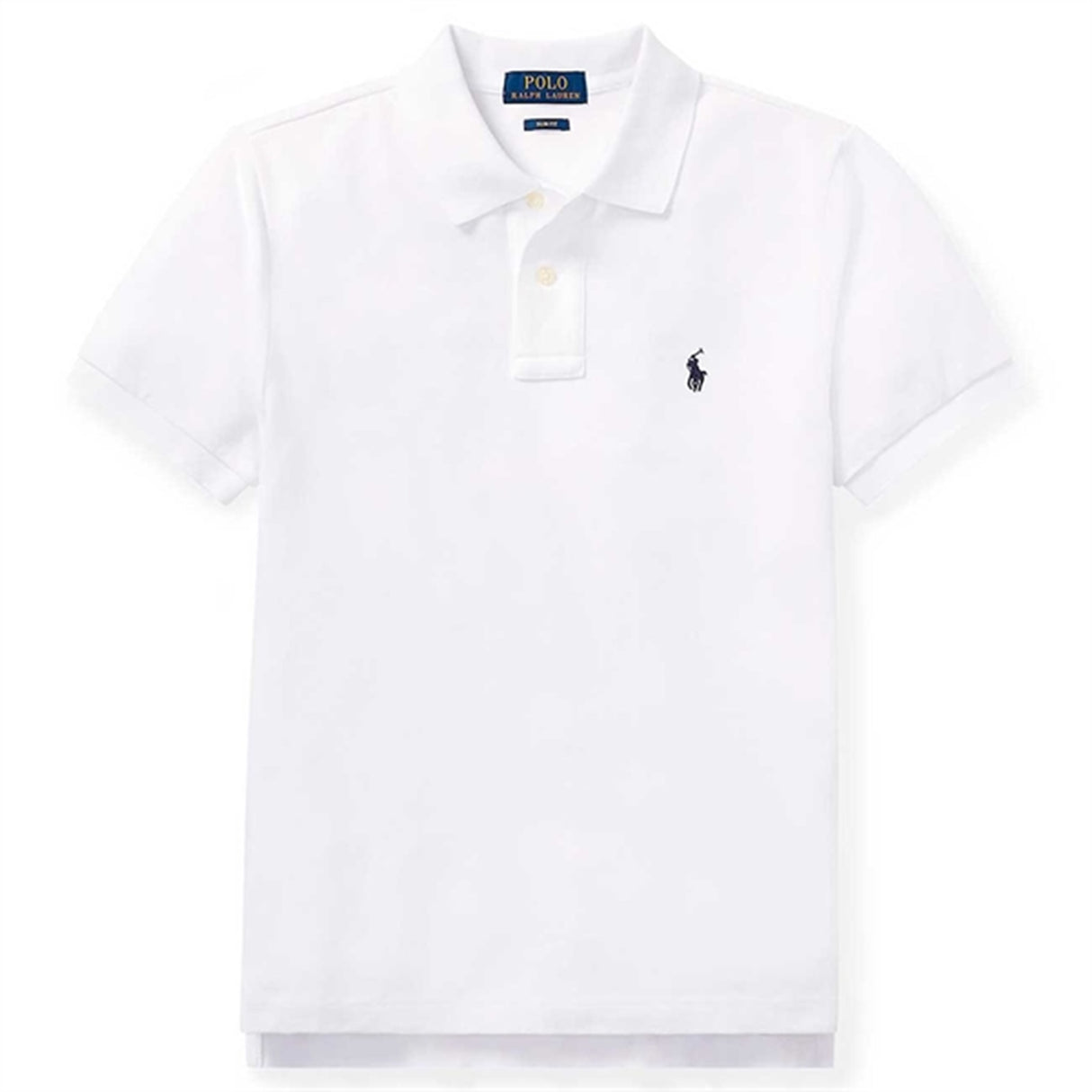 Polo Ralph Lauren Boy Short Sleeved Classic Polo White