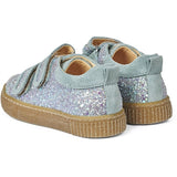 Angulus Glitter Sneaker M. Kardborreband Mint glitter/Mint