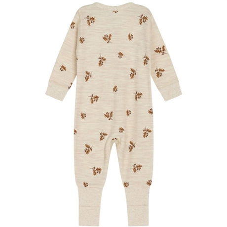 Hust & Claire Bebis Wheat Melange Manu Onesies 2