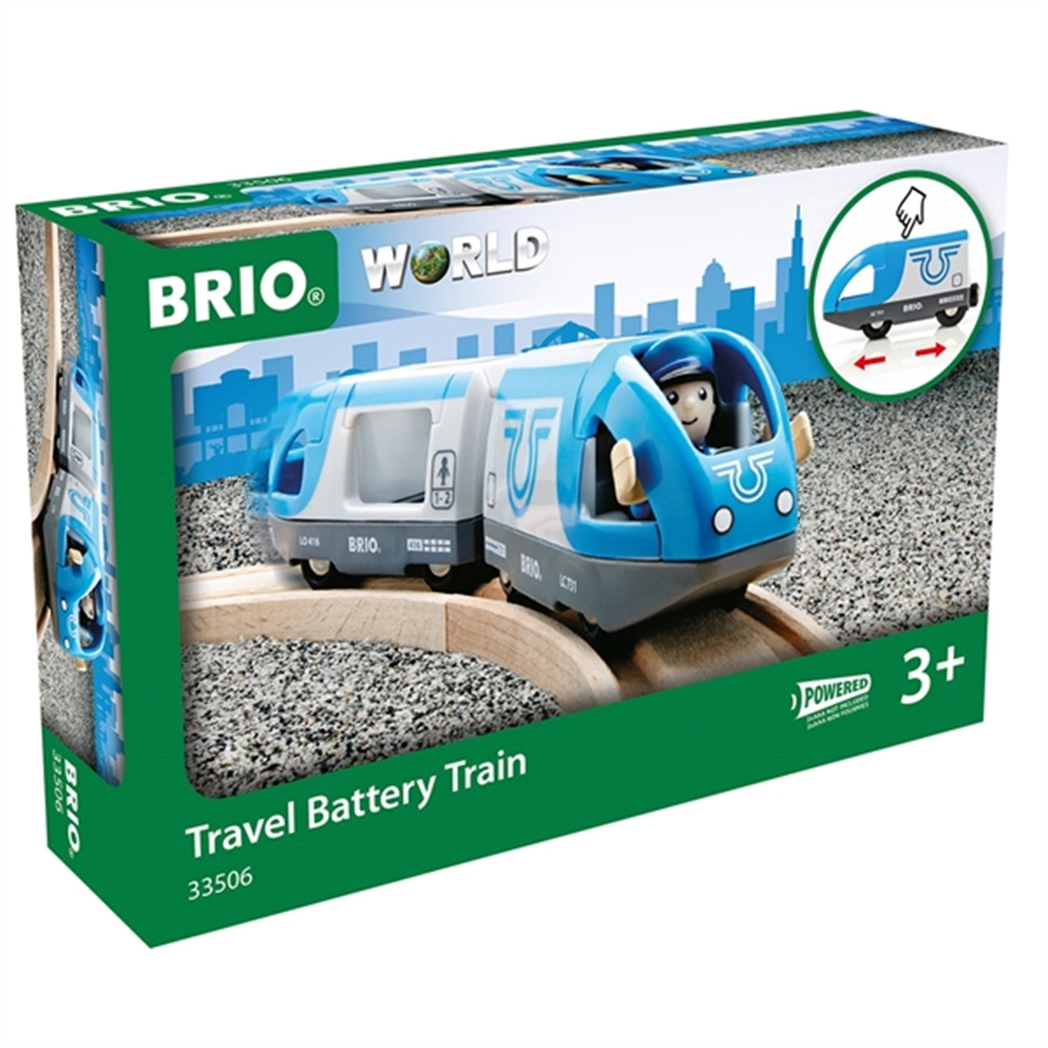 BRIO® Batteridrevet Passagertog 2