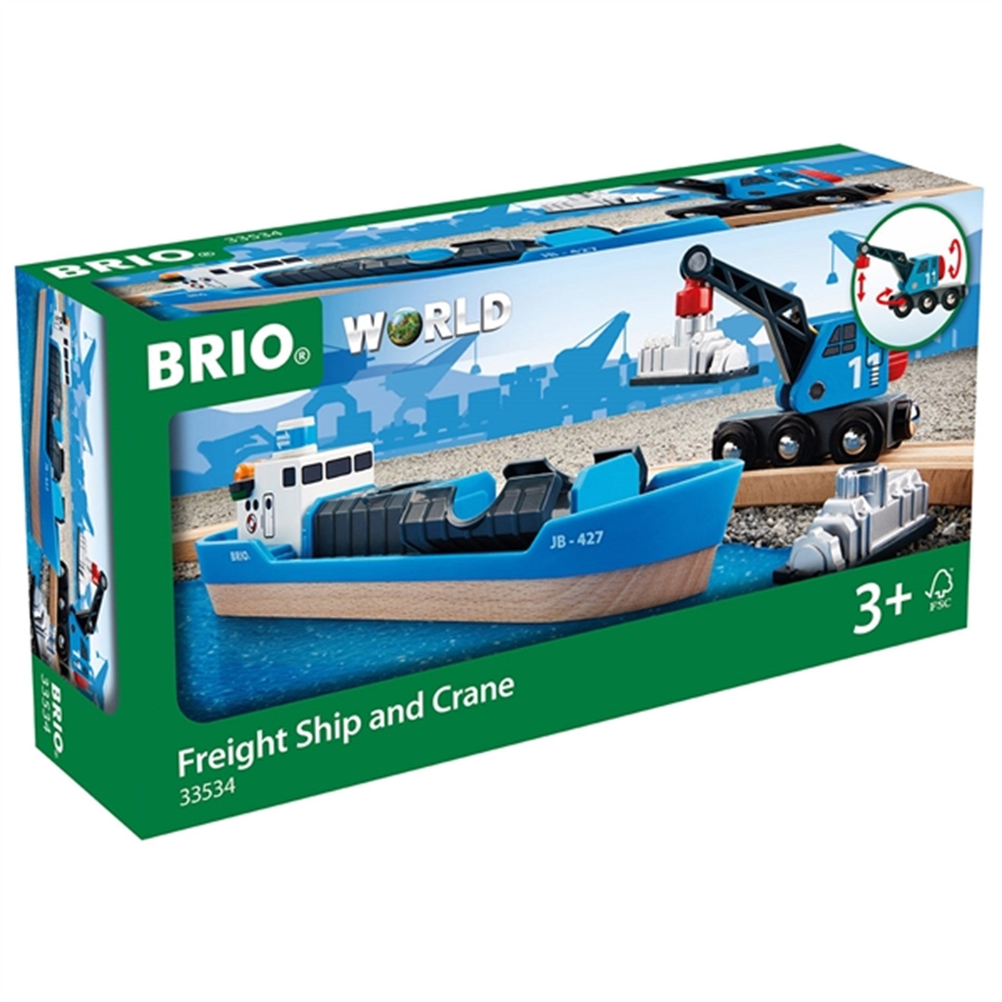 BRIO® Containerskib 2