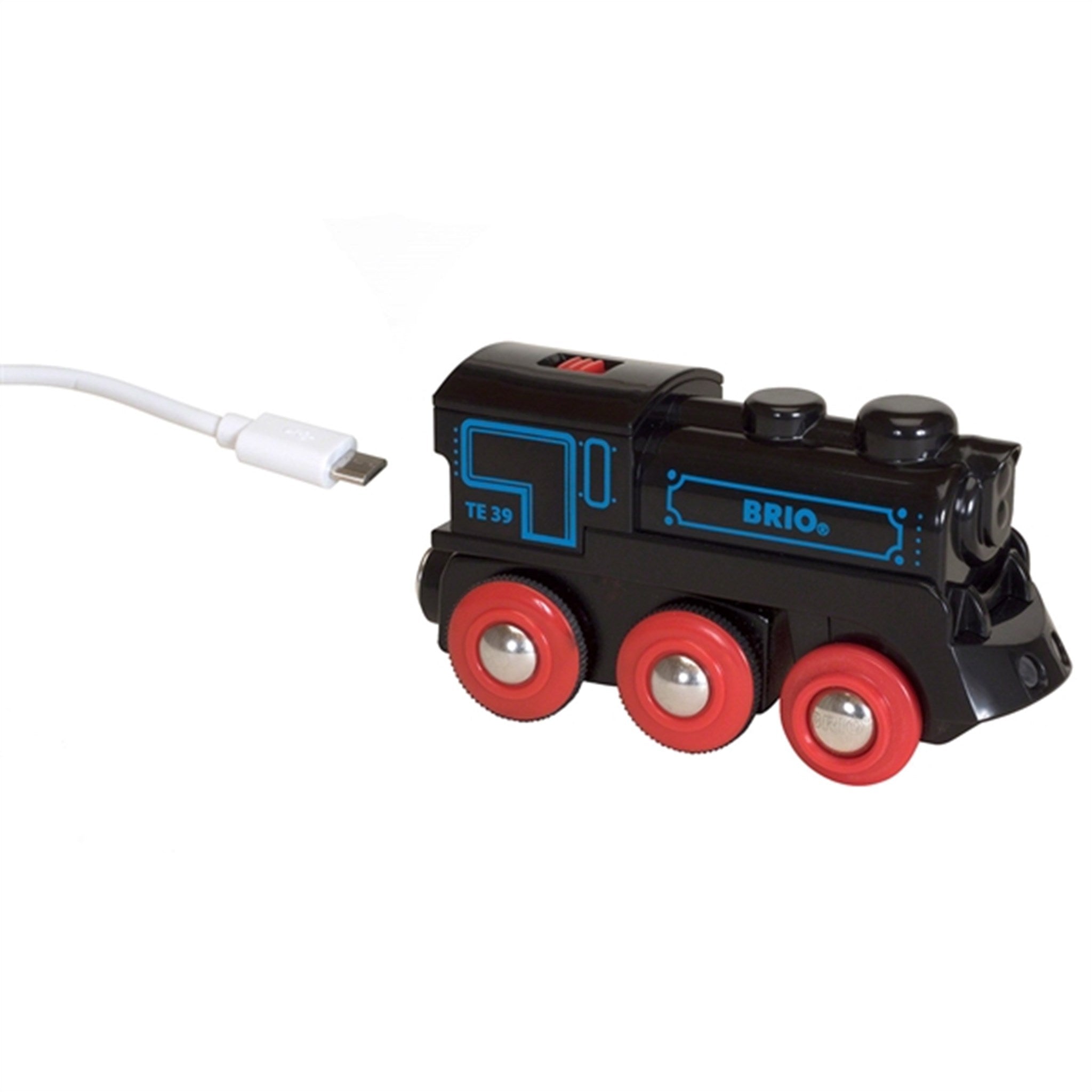 BRIO® Genopladeligt Lokomotiv m. Mini USB-kabel