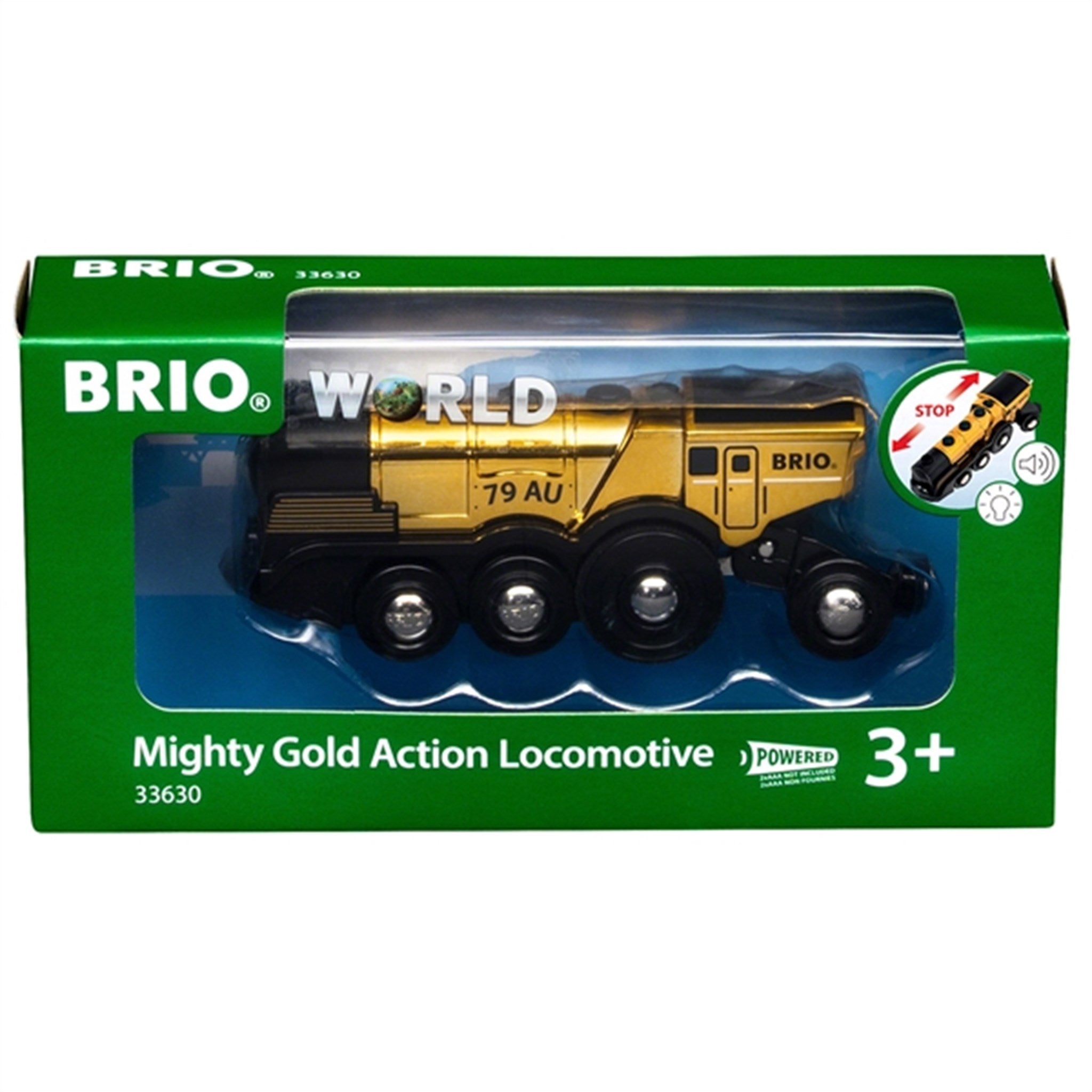 BRIO® Guld Actionlokomotiv 2