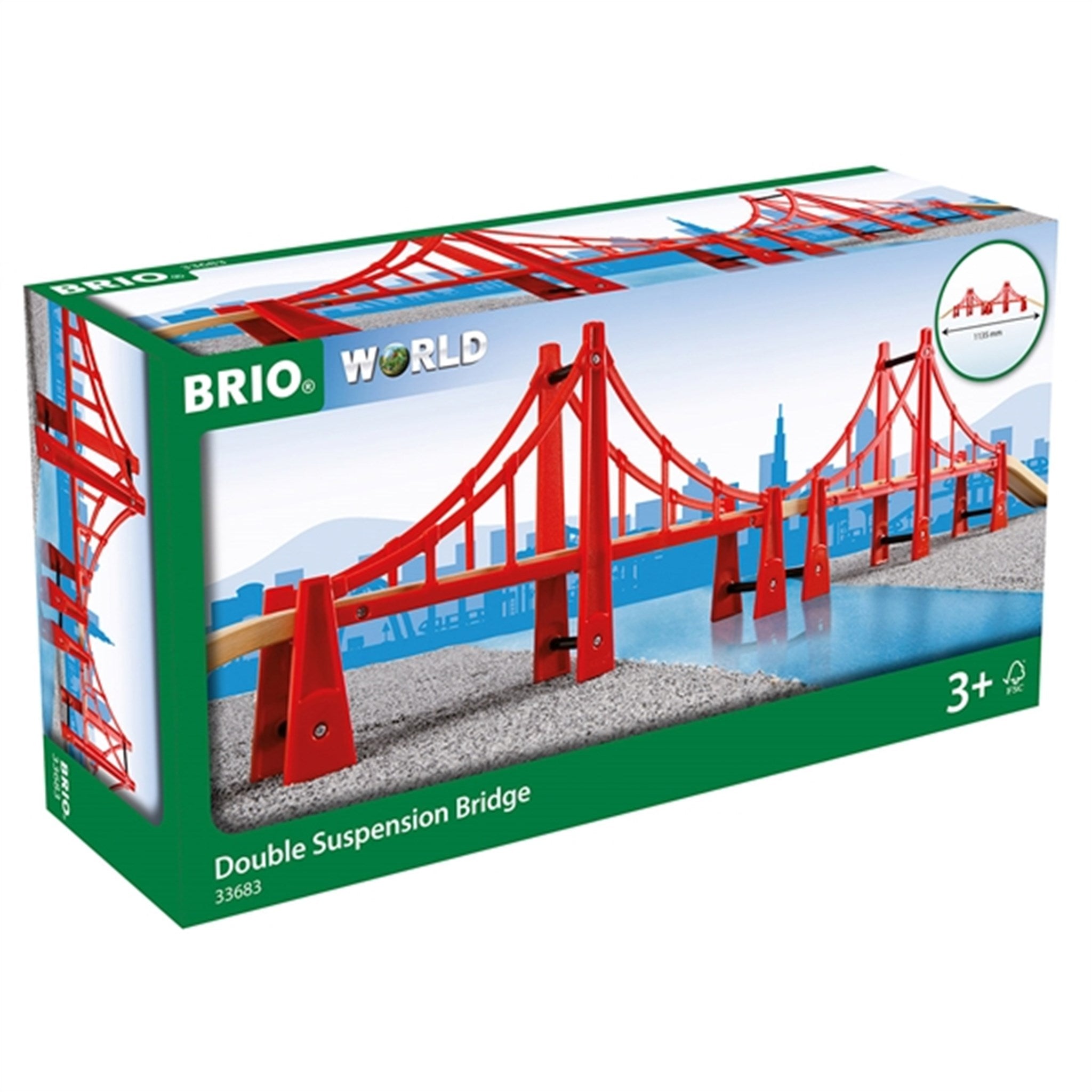 BRIO® Hængebro Lang 2