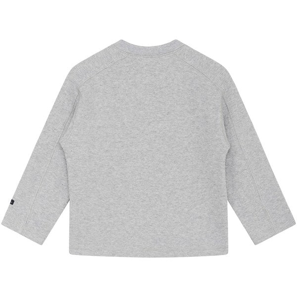 Hust & Claire Mini Pearl Grey Melange Amund Blus 3