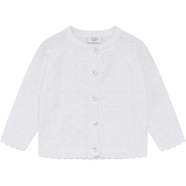 Hust & Claire Bebis White Cillja Cardigan