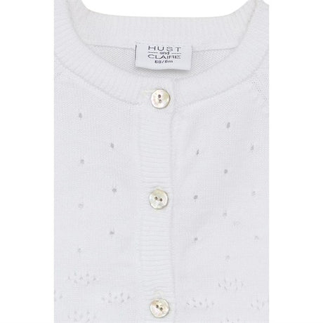 Hust & Claire Bebis White Cillja Cardigan 2