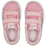 Puma Smash V2 Glitz GlamV Pink-Puma Silver Sneakers 3