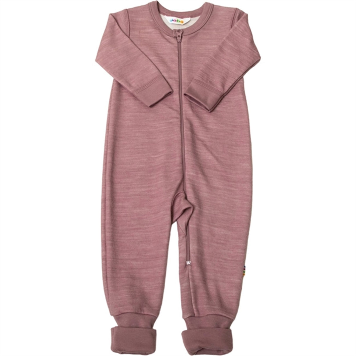 Joha Ull/Bomull Rose Onesies m. 2-i-1 Fot