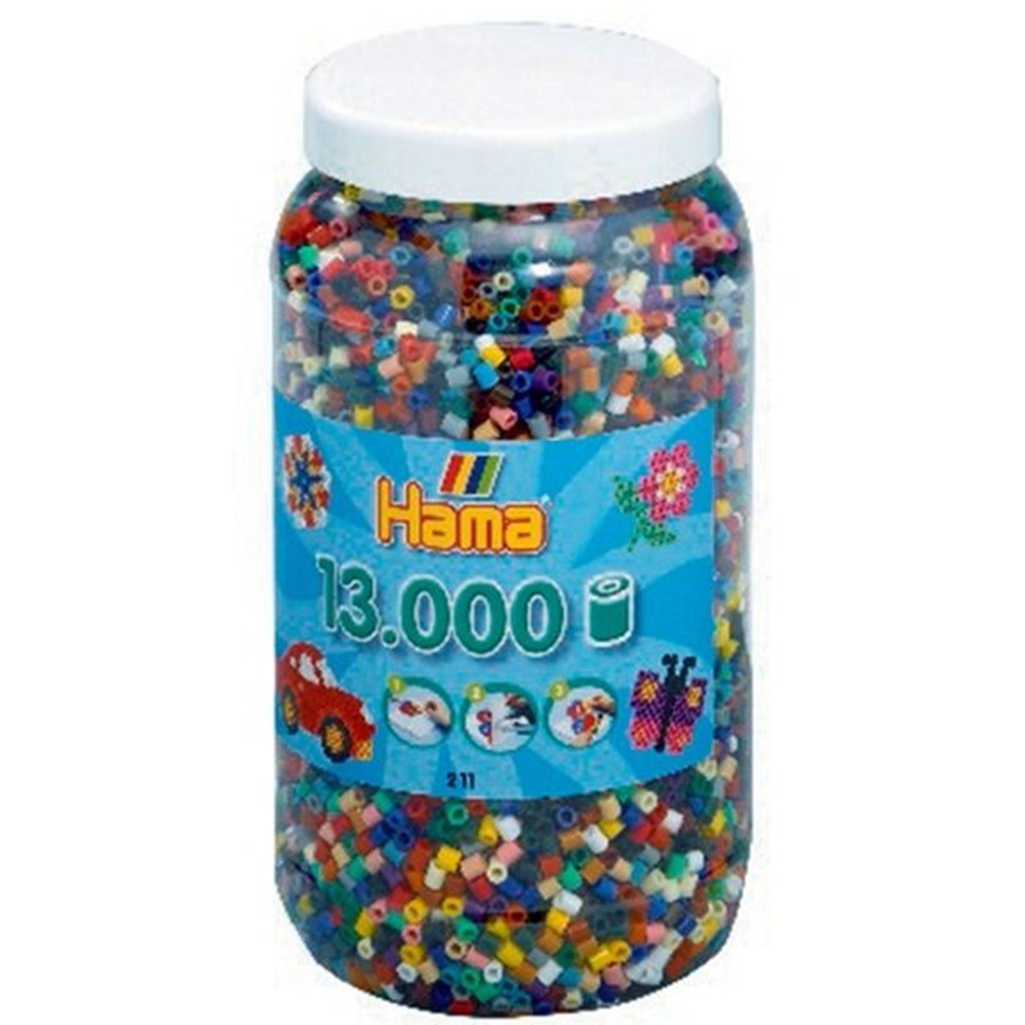HAMA Midi Pearls 13.000 pcs Colors Mix 67
