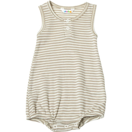 Joha Ull/Silke Beige Stripe Jumpsuits