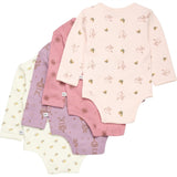 Pippi Body AO-printed 4-pak Dusty Rose