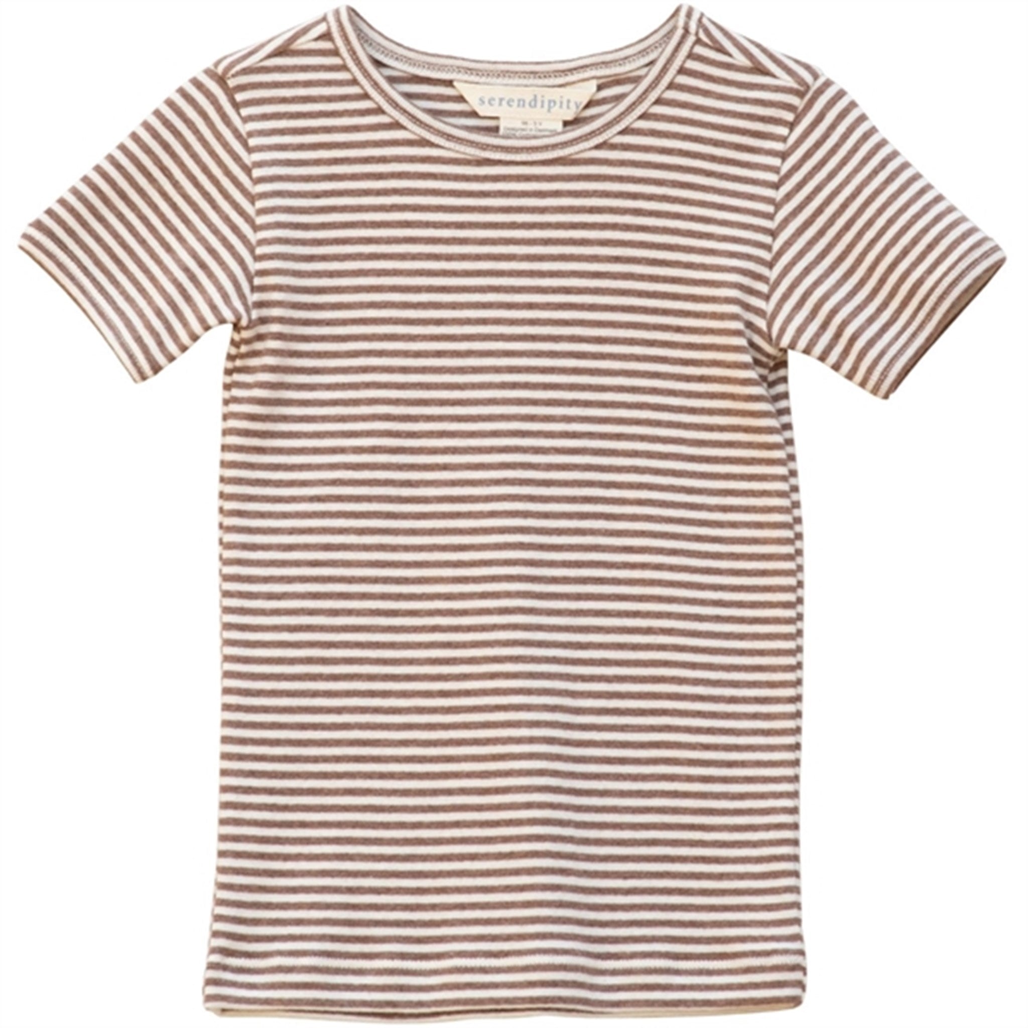 Serendipity Acorn/Offwhite Stripe T-shirt Short