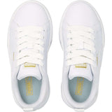 Puma Mayze Lth PS White- Team Gold Sneakers 5