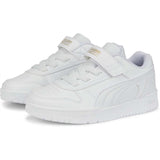 Puma RBD Game Low AC+PS White- White- Team Gold Sneakers 3