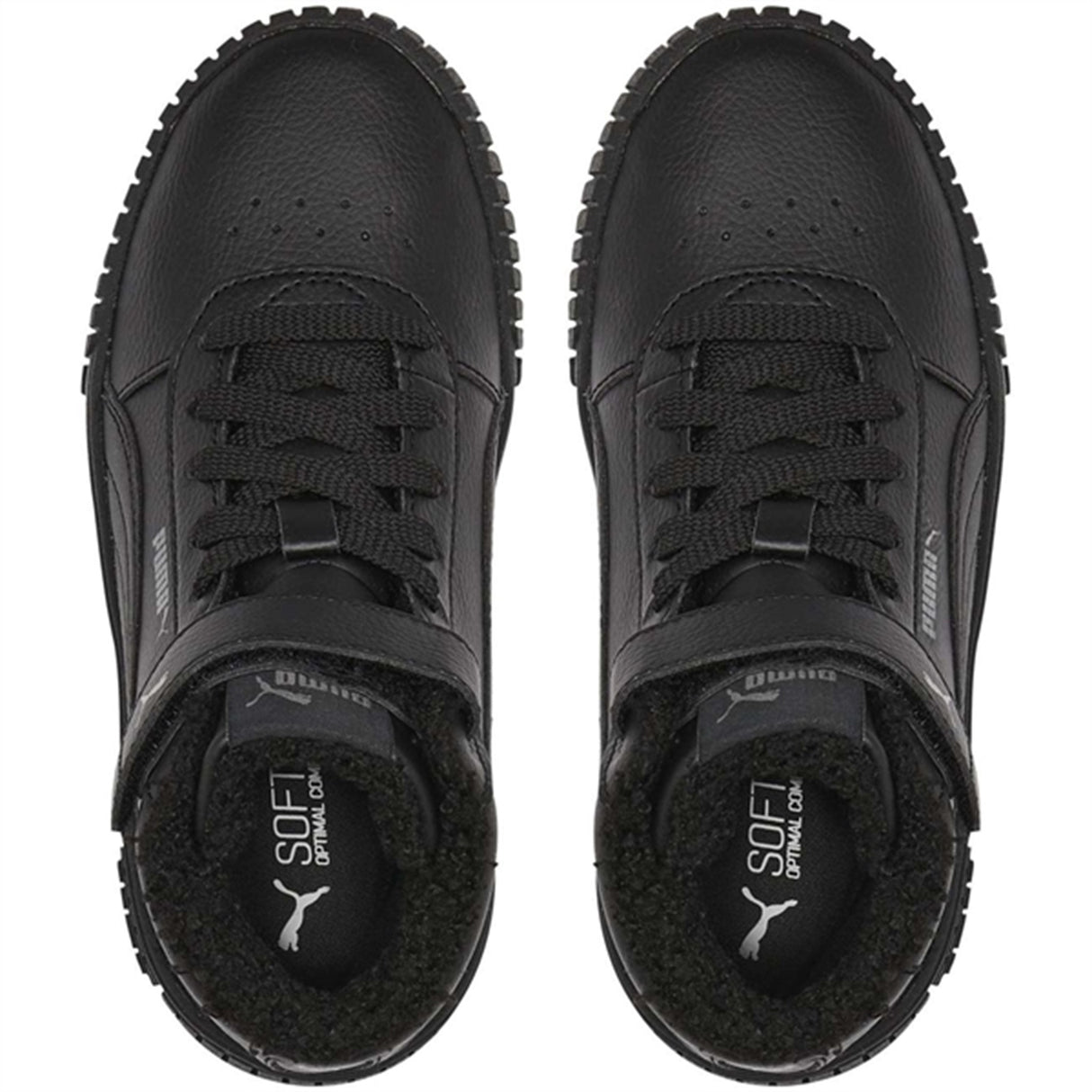 Puma Carina 2.0 Mid WTR PS Black-Black-Dark Shadow Sneakers 4