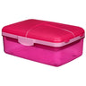 Sistema Slimline Quaddie Lunchlåda 1,5 L Pink