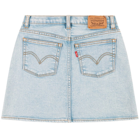 Levi's High Rise Denim Kjol Blue