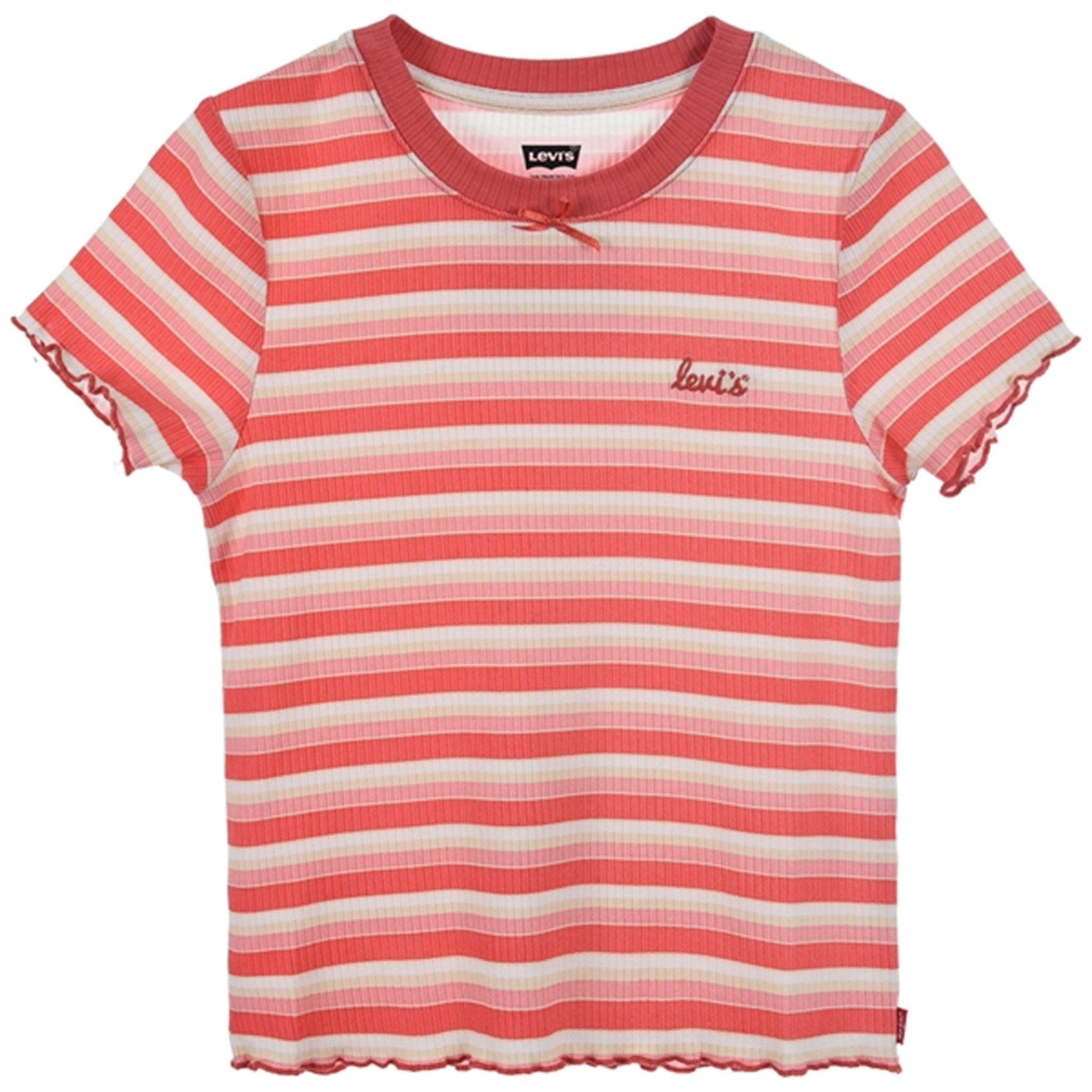 Levi's Striped Meet and Greet Topp Pink