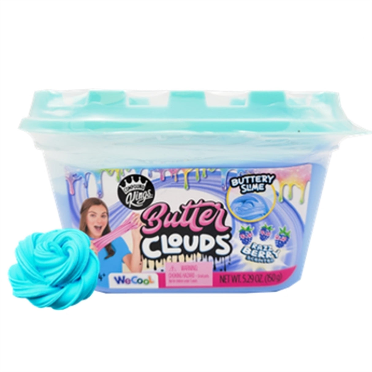 Compound Kings Butter Cloudz Bucket Blue Raspberry