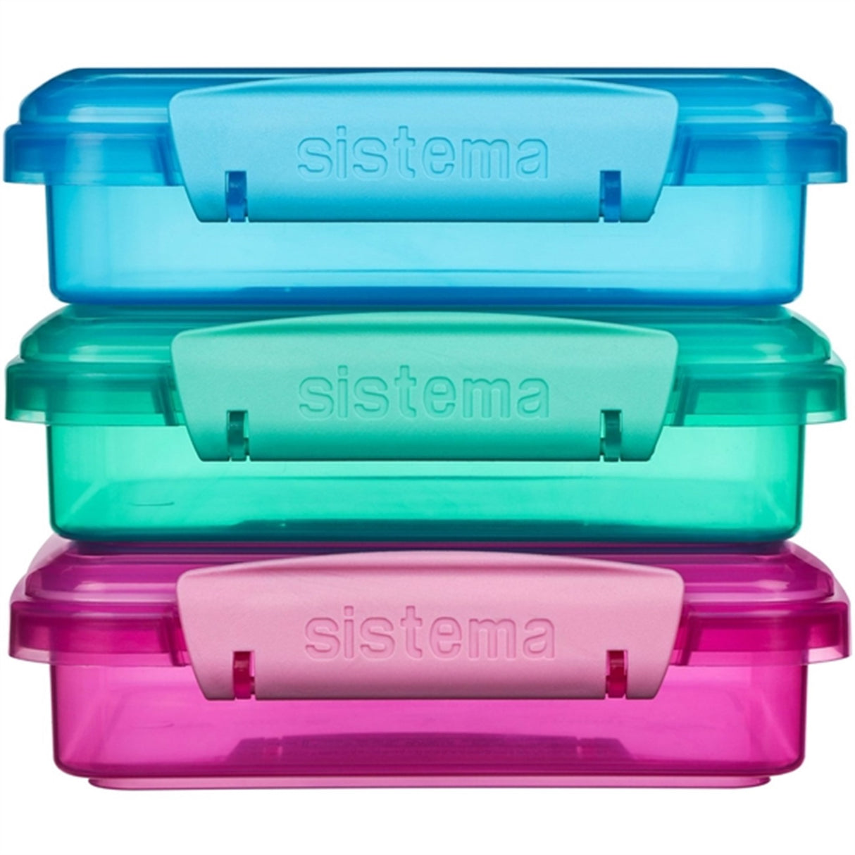 Sistema Sandwich Box Lunchlåda 450 ml Lunch Mixed Pack 3-pak