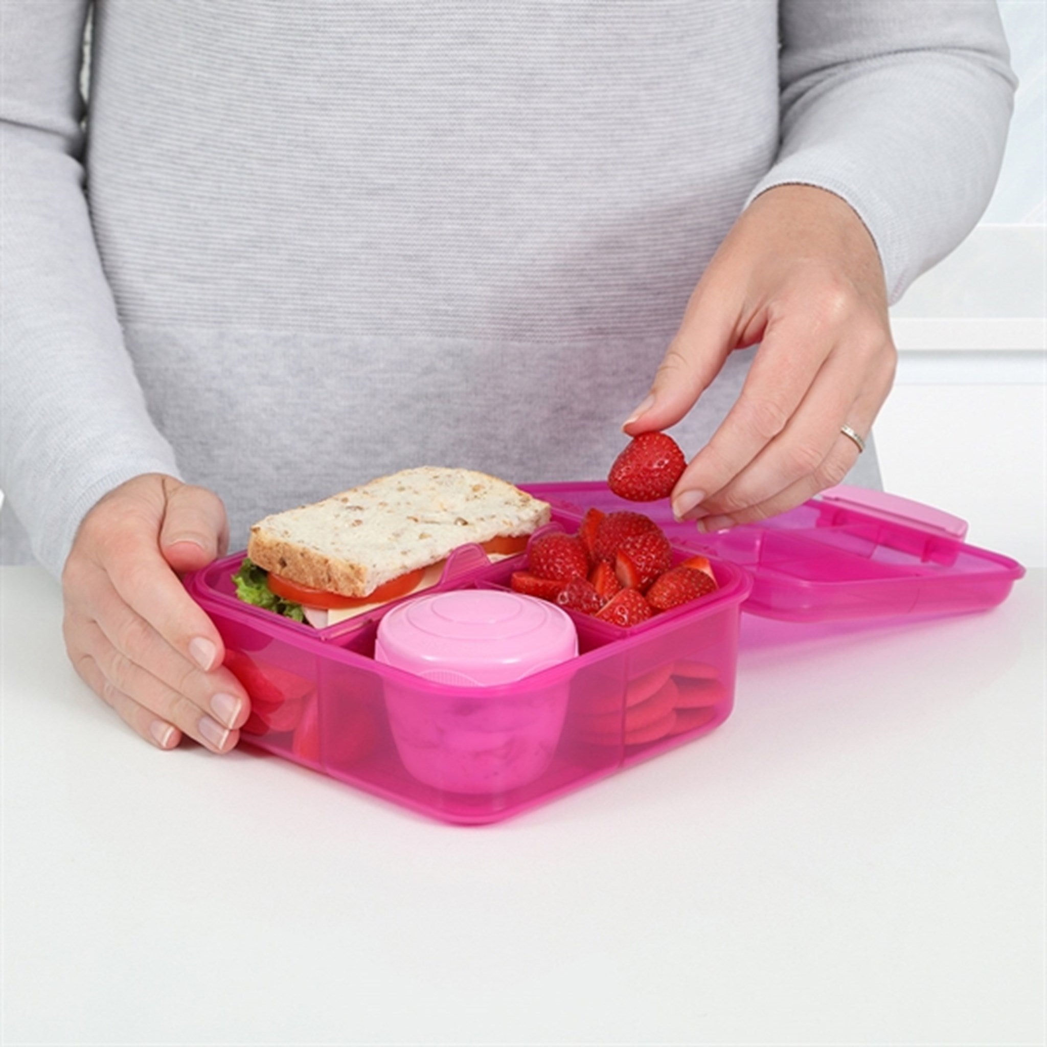 Sistema Bento Cube Lunchlåda 1,25 L Pink 3