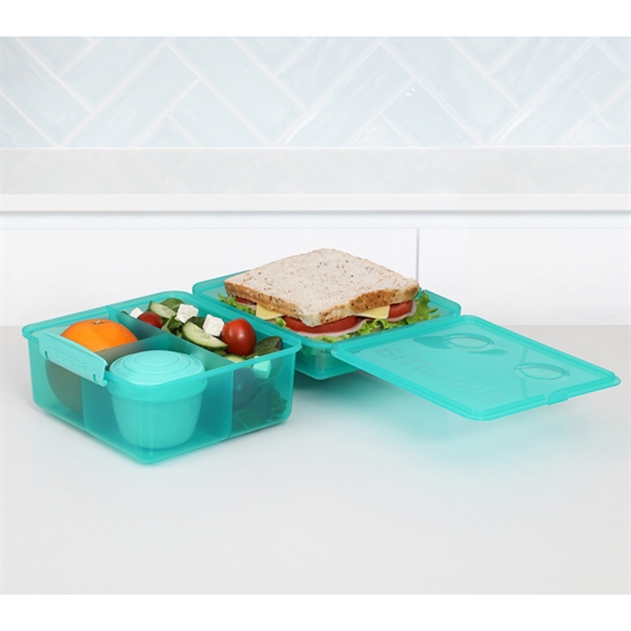 Sistema Lunch Cube Max Lunchlåda 2,0 L Teal 3