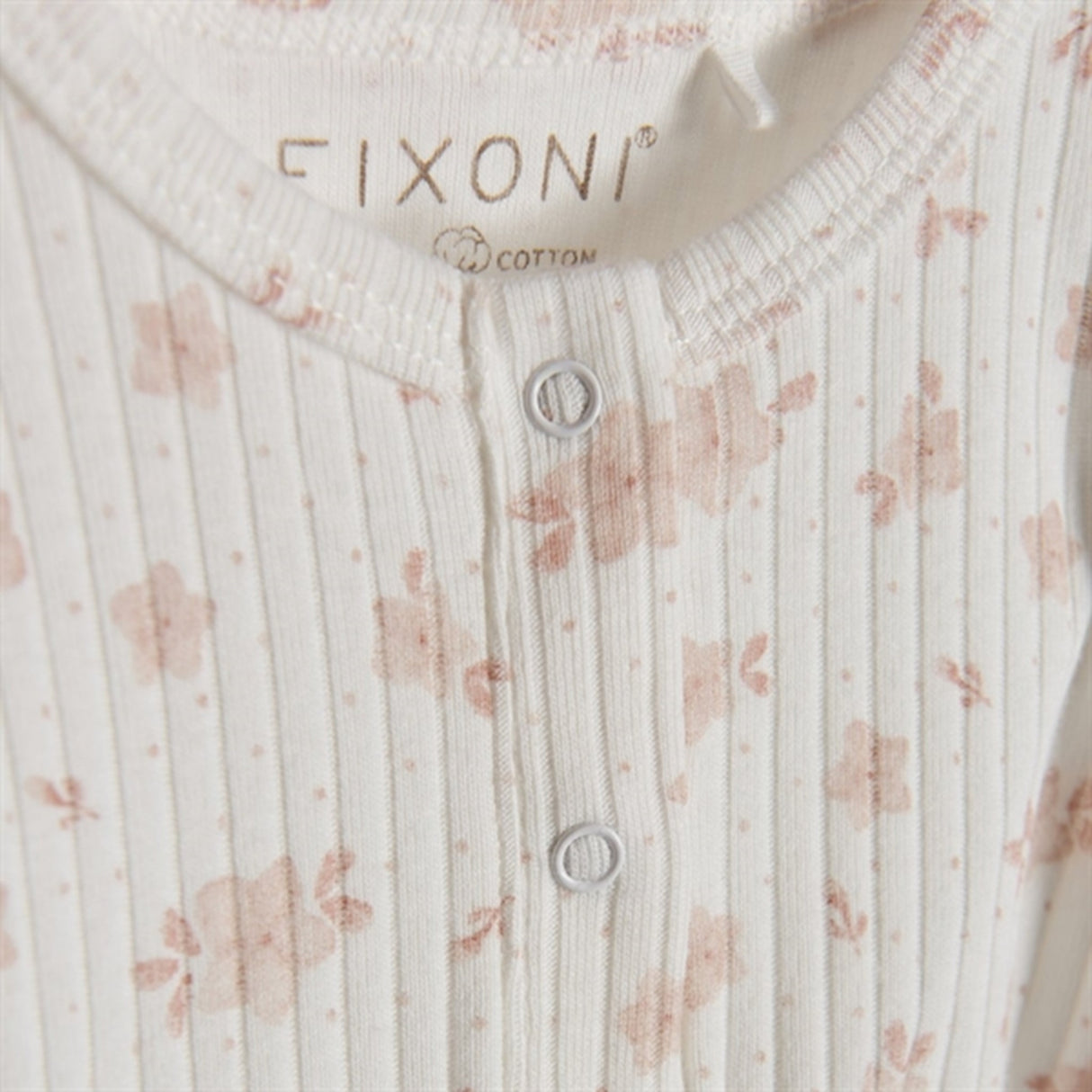 FIXONI Cameo Rose Rib Onesie 2