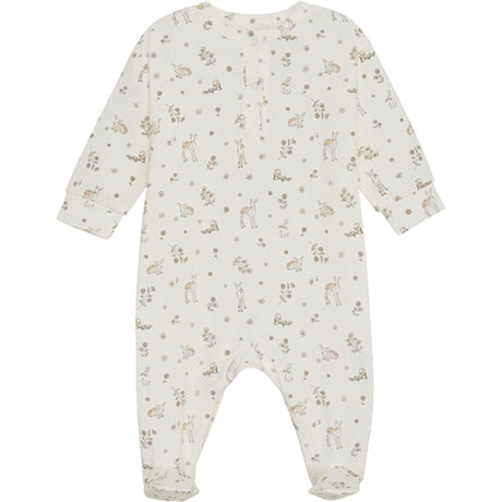 FIXONI Silver Peony Onesies LS