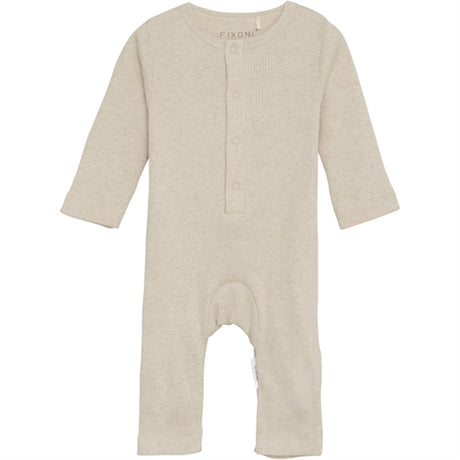 FIXONI Tapioca Onesies LS Rib