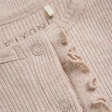 FIXONI Silver Peony Onesies LS Rib 2