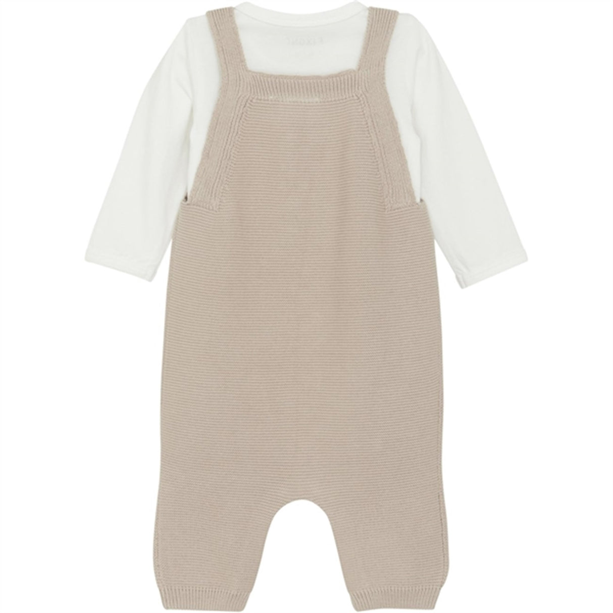 FIXONI Doeskin Body Og Stickat Onesies Set