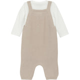 FIXONI Doeskin Body Og Stickat Onesies Set