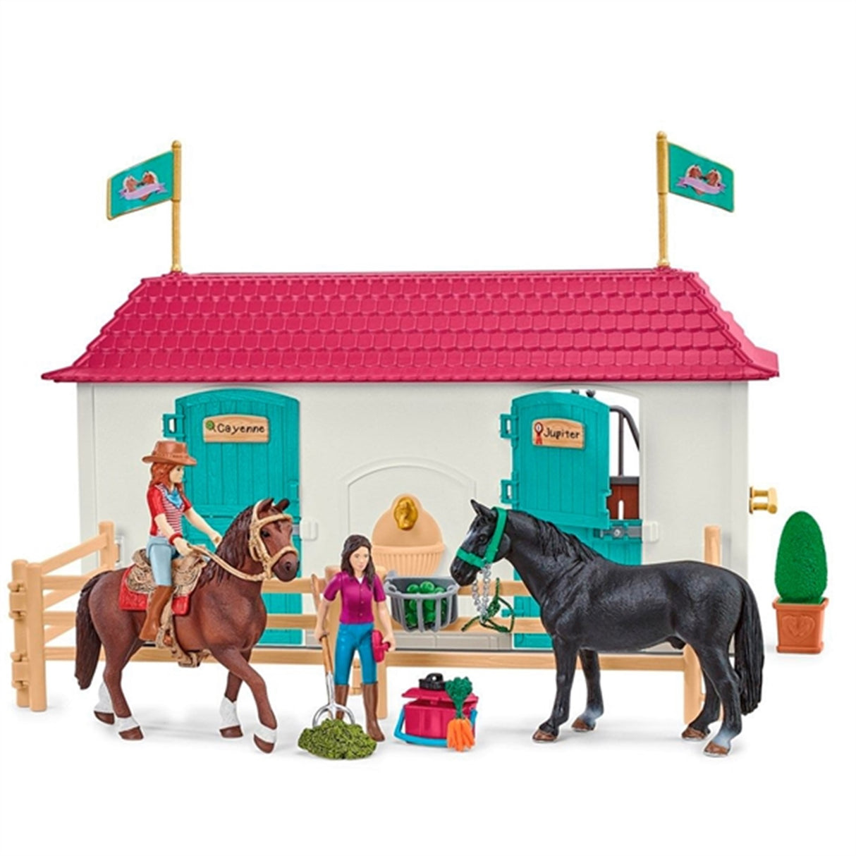 Schleich Horse Club Stall & Hus