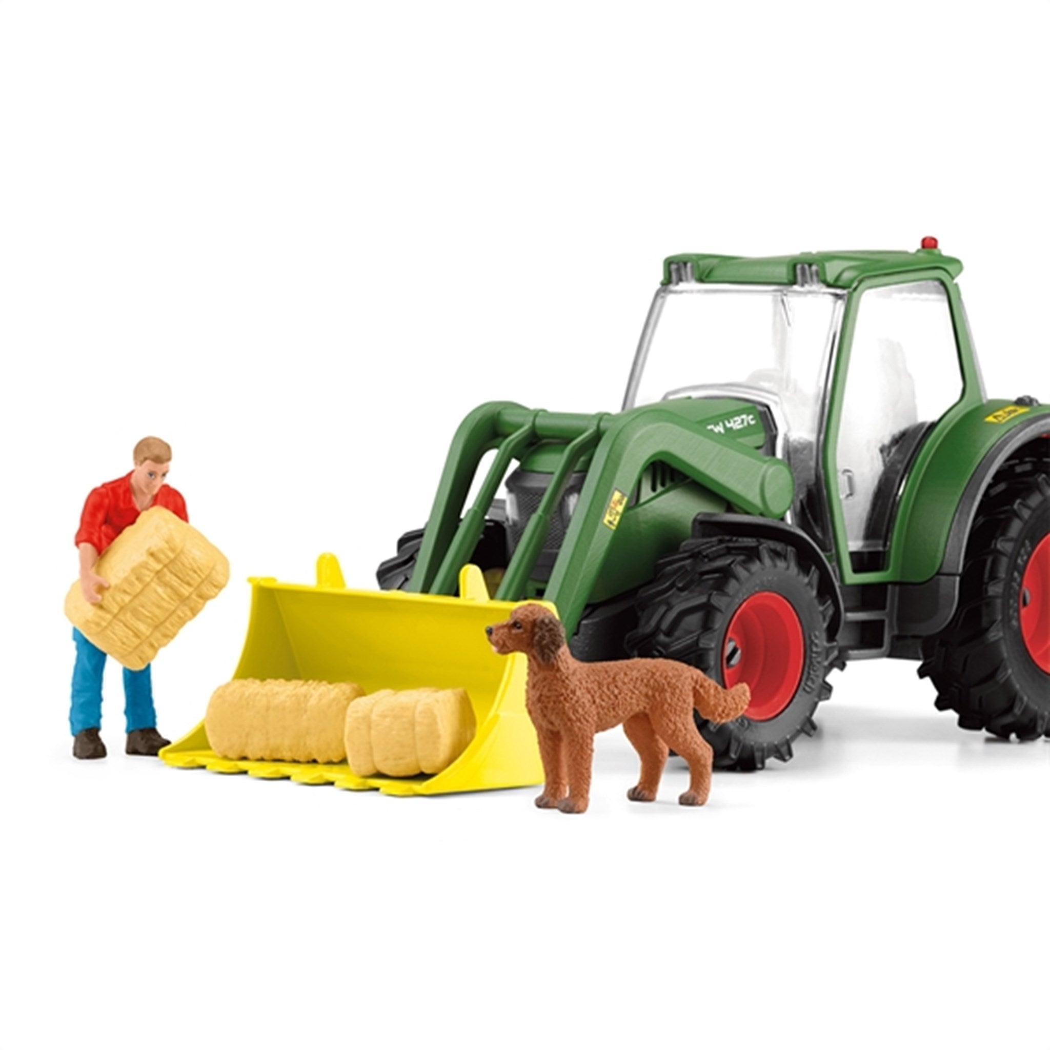 Schleich Farm World Tractor with Trailer 5