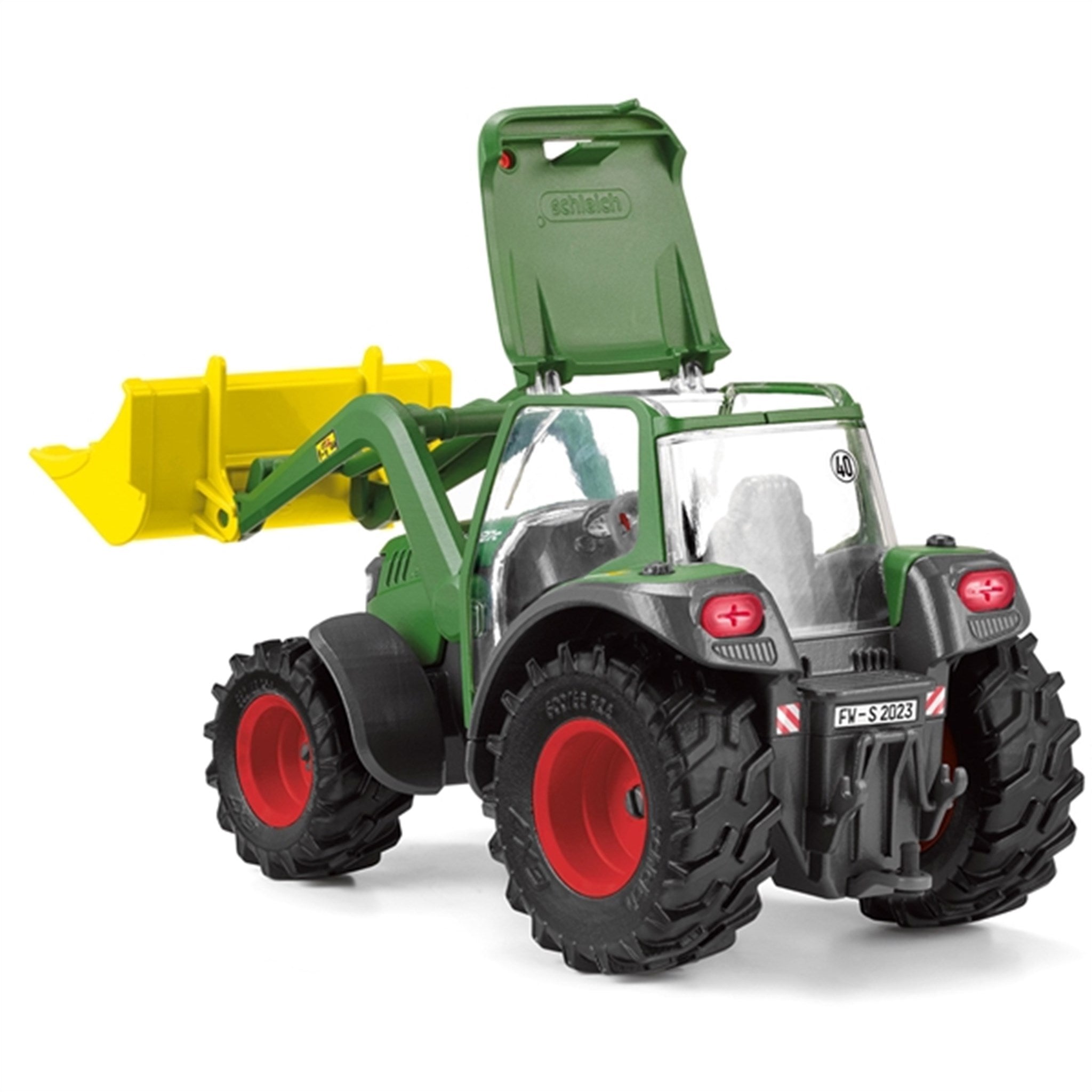 Schleich Farm World Tractor with Trailer 2