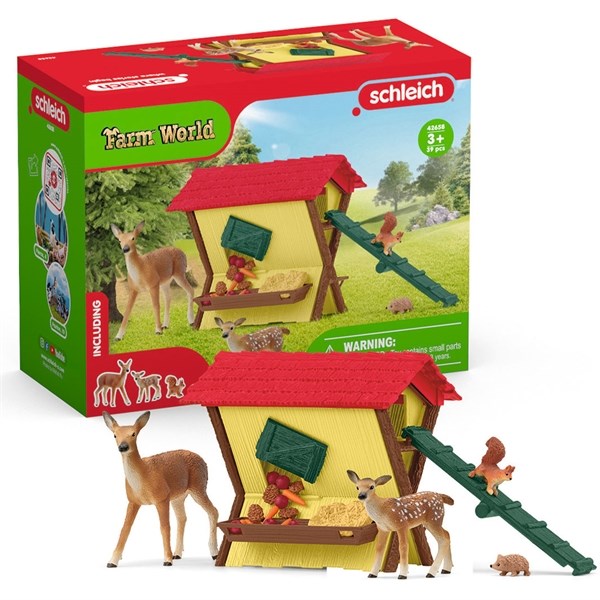 Schleich Farm World Feeding the Forest Animals