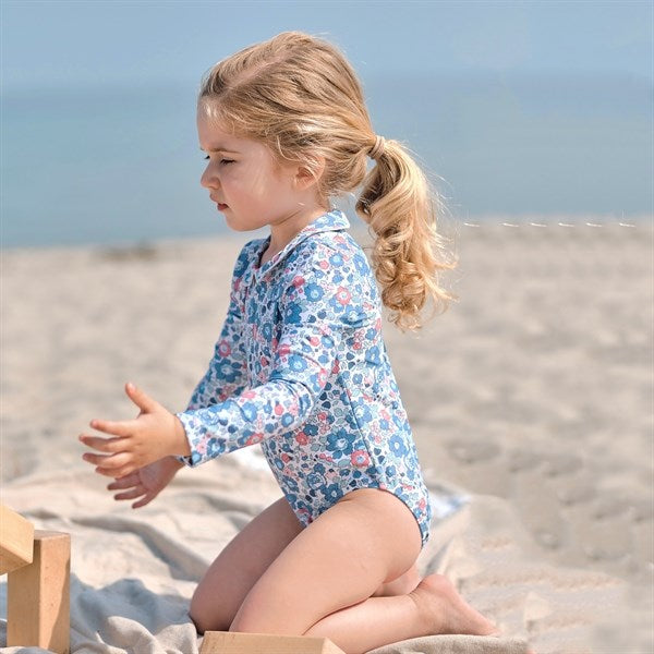 Petit Crabe Betsy B Peeter Pan Baddräkt Liberty© fabric