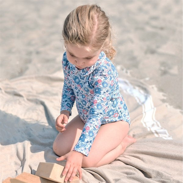 Petit Crabe Betsy B Peeter Pan Baddräkt Liberty© fabric