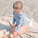 Petit Crabe Betsy B Peeter Pan Baddräkt Liberty© fabric