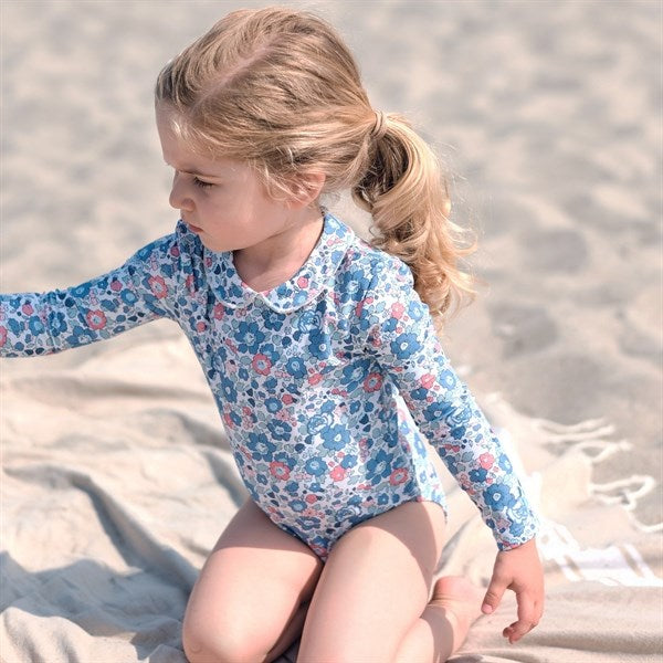 Petit Crabe Betsy B Peeter Pan Baddräkt Liberty© fabric