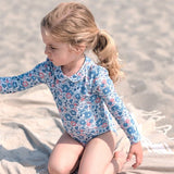 Petit Crabe Betsy B Peeter Pan Baddräkt Liberty© fabric