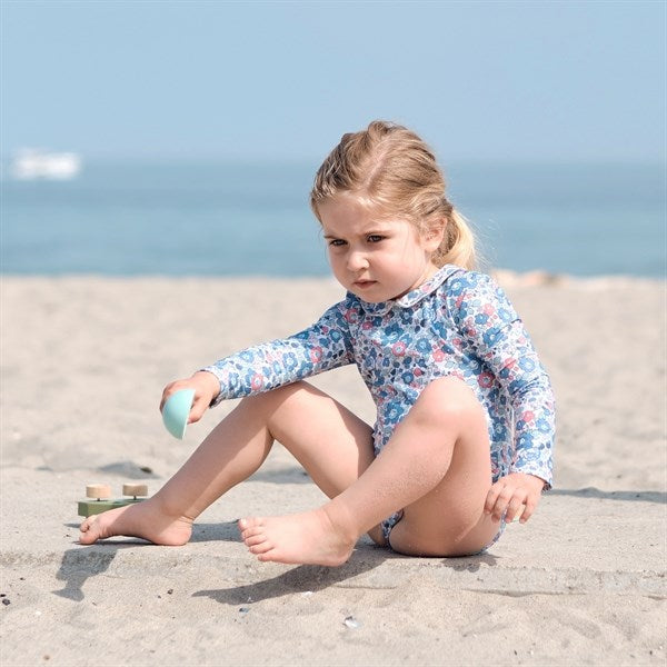 Petit Crabe Betsy B Peeter Pan Baddräkt Liberty© fabric