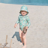 Petit Crabe Betsy D Peeter Pan Baddräkt Liberty© fabric