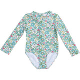 Petit Crabe Betsy D Peeter Pan Baddräkt Liberty© fabric