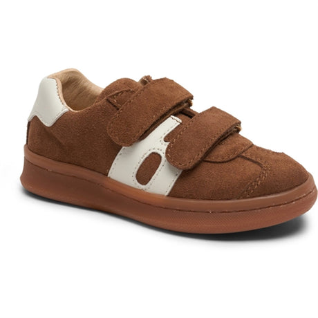 Bisgaard Bay V Kardborreband Sneakers Brown